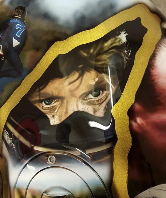 Guy Martin Airbrushed Motorbike tank